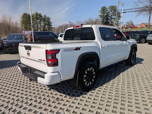 Glacier White 2023 Nissan Frontier PRO-4X