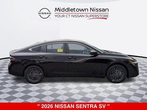 Super Black 2026 Nissan Sentra SV