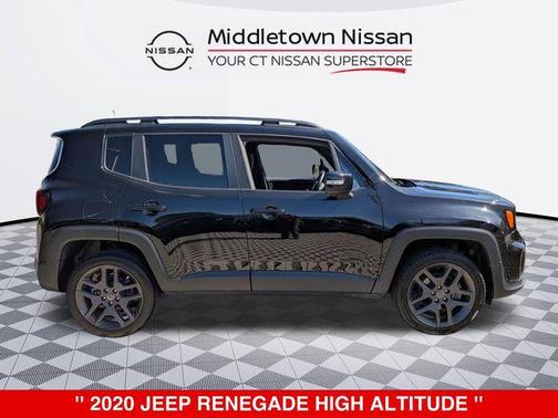 Black Clearcoat 2020 Jeep Renegade Altitude