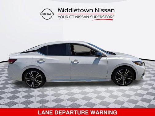 Aspen White Tricoat 2021 Nissan Sentra SR
