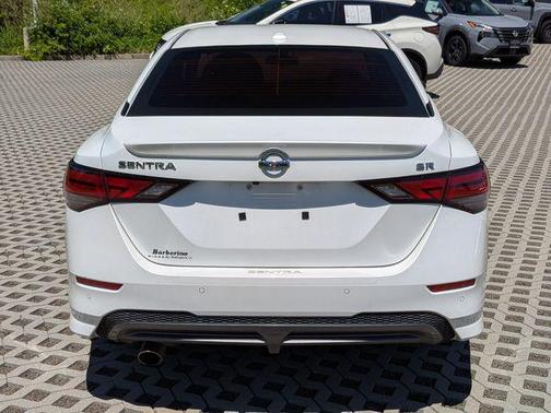 Aspen White Tricoat 2021 Nissan Sentra SR