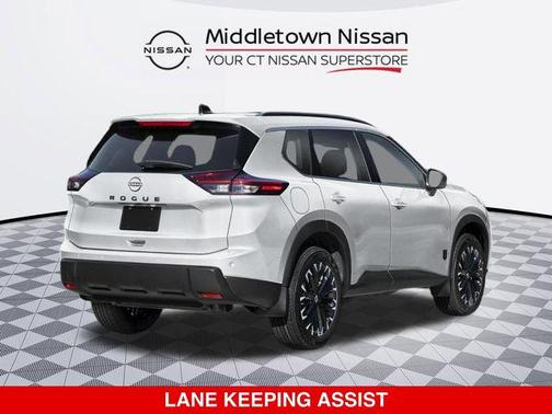 Everest White Pearl Tricoat 2026 Nissan Rogue Dark Armor