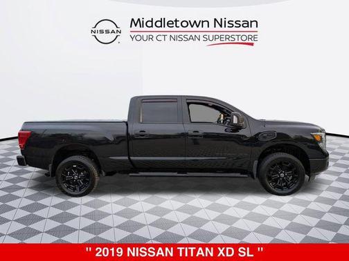 Magnetic Black Metallic 2019 Nissan Titan XD SL