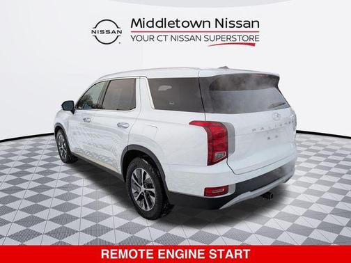 Hyper White 2020 Hyundai PALISADE SEL