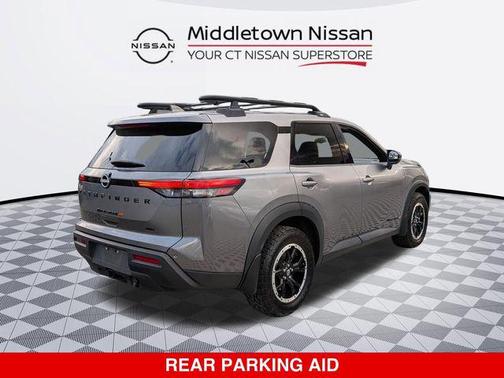 Gun Metallic 2024 Nissan Pathfinder Rock Creek 4WD