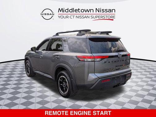 Gun Metallic 2024 Nissan Pathfinder Rock Creek 4WD