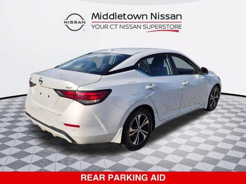 Aspen White Tricoat 2020 Nissan Sentra SV