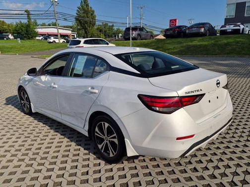 Aspen White Tricoat 2020 Nissan Sentra SV