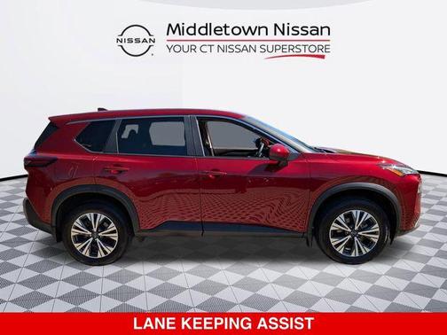 Scarlet Ember Tintcoat 2023 Nissan Rogue SV