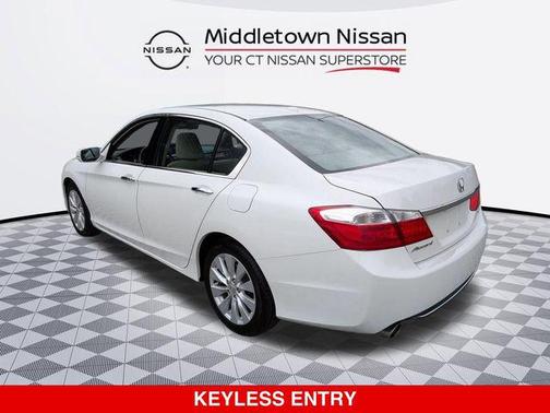 White Orchid Pearl 2015 Honda Accord EX-L