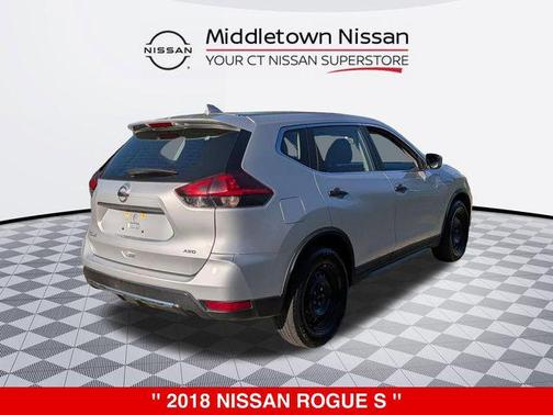 Brilliant Silver 2018 Nissan Rogue S