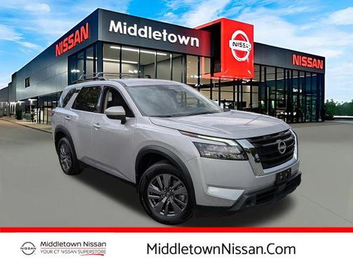 Brilliant Silver Metallic 2025 Nissan Pathfinder SV 4WD