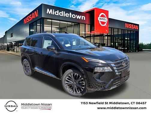 Super Black 2026 Nissan Rogue Platinum
