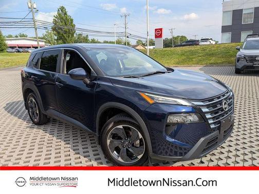 Deep Ocean Blue Pearl 2024 Nissan Rogue SV
