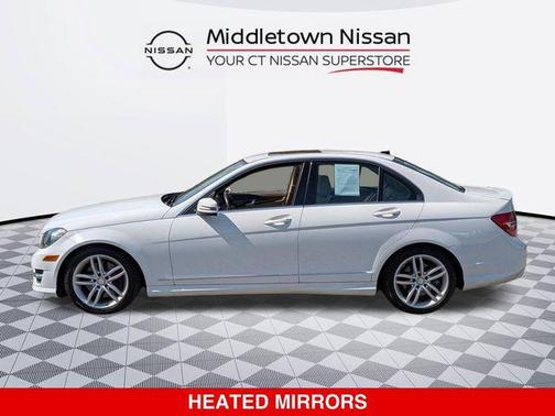 Polar White 2014 Mercedes-Benz C-Class C 300 4MATIC Sport