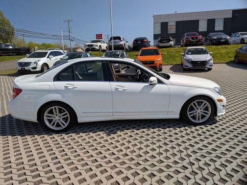Polar White 2014 Mercedes-Benz C-Class C 300 4MATIC Sport