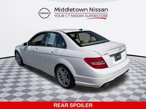 Polar White 2014 Mercedes-Benz C-Class C 300 4MATIC Sport
