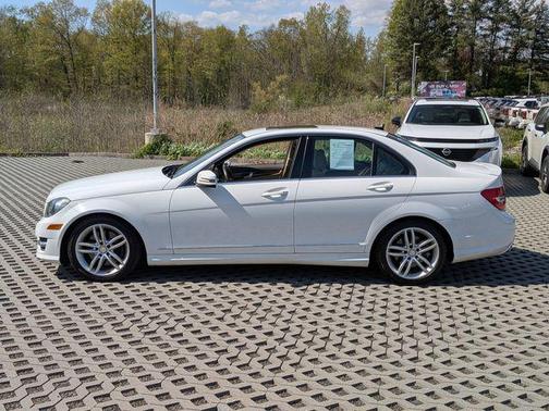 Polar White 2014 Mercedes-Benz C-Class C 300 4MATIC Sport