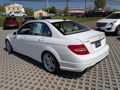 Polar White 2014 Mercedes-Benz C-Class C 300 4MATIC Sport