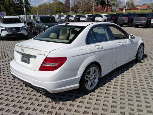 Polar White 2014 Mercedes-Benz C-Class C 300 4MATIC Sport