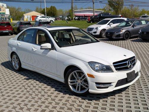 Polar White 2014 Mercedes-Benz C-Class C 300 4MATIC Sport