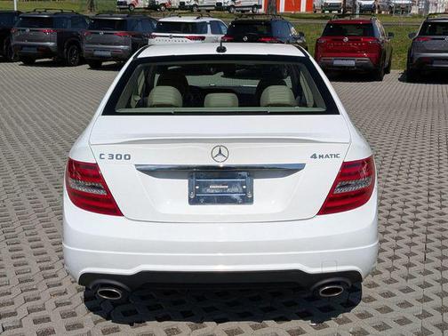 Polar White 2014 Mercedes-Benz C-Class C 300 4MATIC Sport