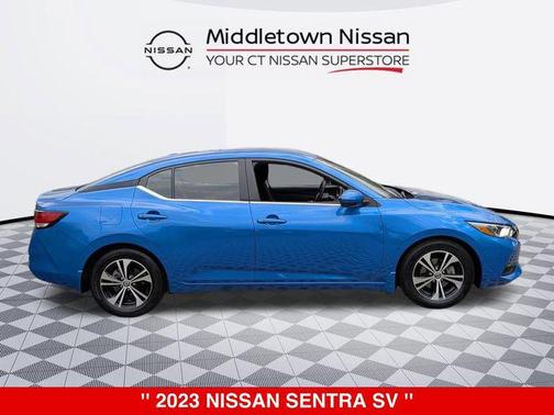 Electric Blue Metallic 2023 Nissan Sentra SV