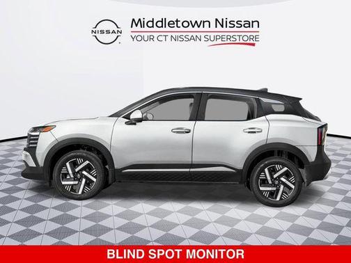 Aspen White/Super Black 2026 Nissan Kicks SV