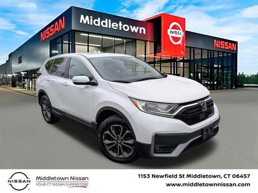 Platinum White 2020 Honda CR-V EX
