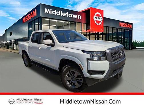 Glacier White 2025 Nissan Frontier SV