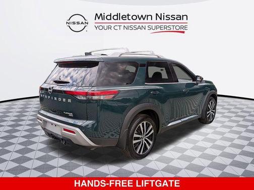 Obsidian Green Pearl 2023 Nissan Pathfinder Platinum 4WD