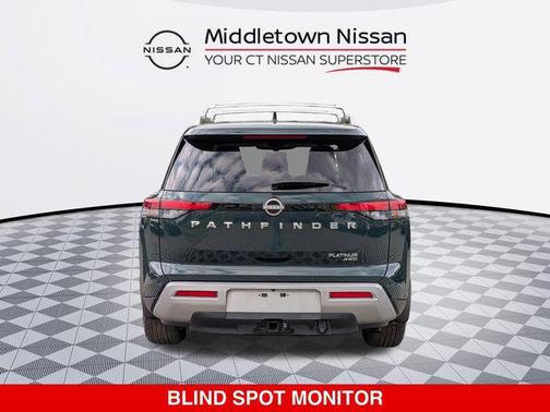 Obsidian Green Pearl 2023 Nissan Pathfinder Platinum 4WD