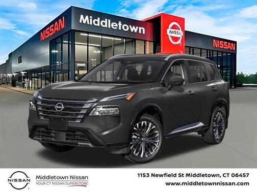 Super Black 2026 Nissan Rogue Platinum