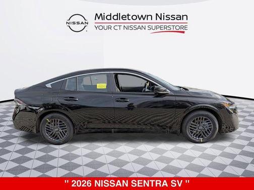 Super Black 2026 Nissan Sentra SV