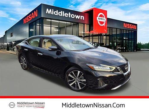 Super Black 2023 Nissan Maxima SV Xtronic CVT