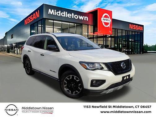 Pearl White Tricoat 2020 Nissan Pathfinder SL 4WD