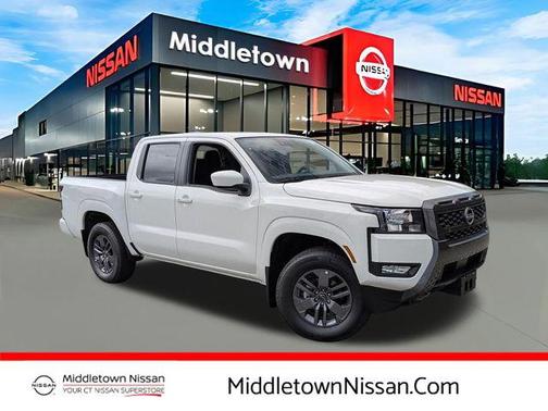 Glacier White 2025 Nissan Frontier SV