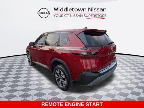 Scarlet Ember Tintcoat 2023 Nissan Rogue SV