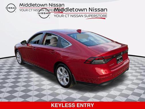 Radiant Red Metallic 2024 Honda Accord LX 1.5T