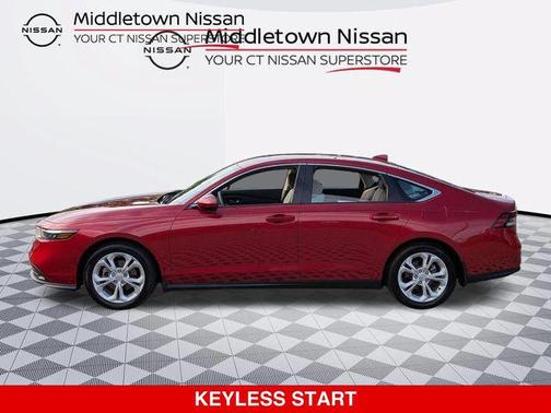 Radiant Red Metallic 2024 Honda Accord LX 1.5T