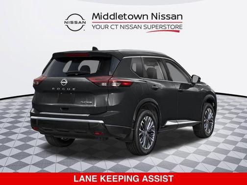 Super Black 2026 Nissan Rogue Platinum