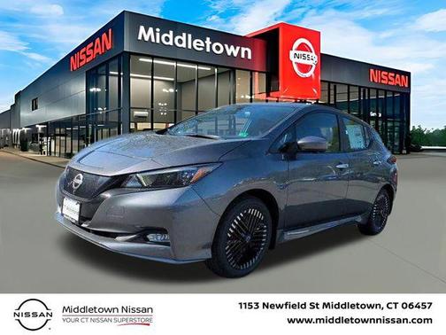 Gun Metallic 2025 Nissan Leaf SV PLUS