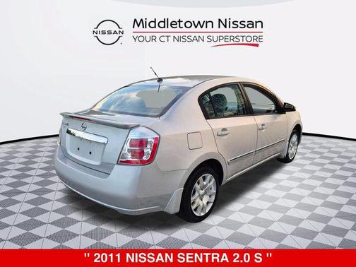 Brilliant Silver Metallic 2011 Nissan Sentra 2.0 S