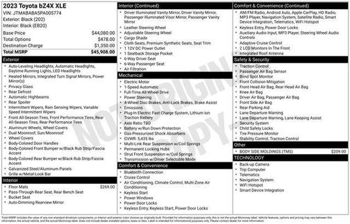 2023 Toyota bZ4X XLE