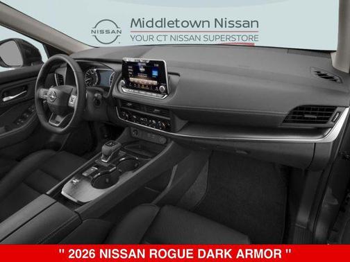 Super Black 2026 Nissan Rogue Dark Armor