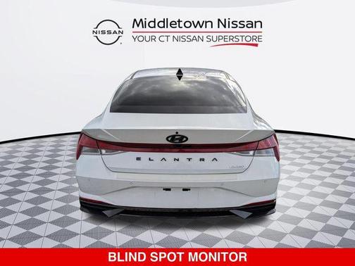 Serenity White Pearl 2023 Hyundai ELANTRA Limited