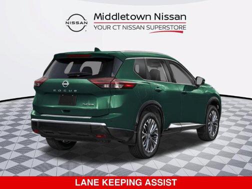 Obsidian Green 2026 Nissan Rogue Platinum