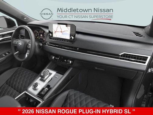 Cosmic Black 2026 Nissan Rogue SL