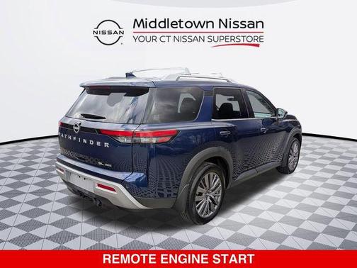 Deep Ocean Blue Pearl 2024 Nissan Pathfinder SL 4WD