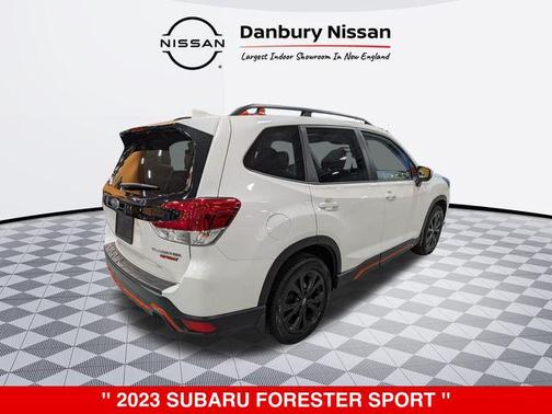 Crystal White Pearl 2023 Subaru Forester Sport